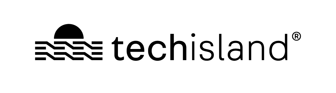 techisland logo ® option 1 black